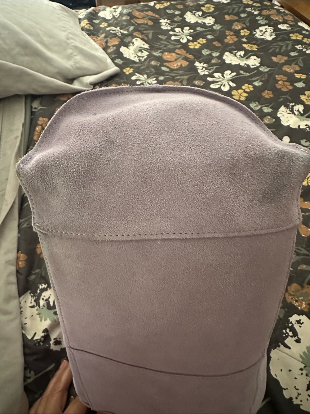 The Sak Los Feliz Lavender Suede Tote - Picture 12 of 14